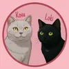 2catsbeingcats