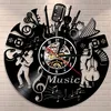 Loud music.