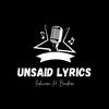 Unsaid Lyrics