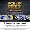 Ace up feet