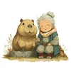 CAPYBARA YÊU BÀ