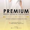 rent and custom gown premium