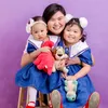 Mommy Ange, Ate AB and Baby CD