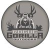 Rogue gorilla outdoors