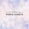 Purple closet