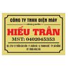 CTTNHH ĐIỆN MÁY HIẾU TRẦN
