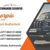 in Kathmandu Scorpio rental