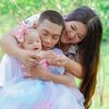 Mommy Zelle and baby Louise