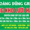 tổng kho bạt lưới Hoàng Dân