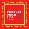 Productpricelist