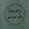 lovely.words