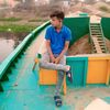 দুষ্টু ছেলে মিষ্টি হাসি