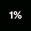 1%
