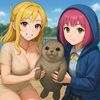 Mari Ohara 🦭and Rina Tennoji
