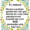 HER NEFİS ÖLÜMÜ TADACAKTIR.