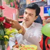 HOÀNG LONG míc hát live