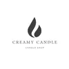Creamy candle