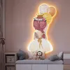 Tranh tráng gương đèn led