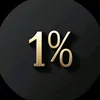 1%