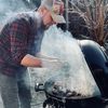 The Man Cooking