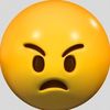 El emoji enojado