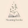 Meaning books