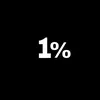 1%