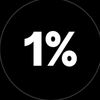 1%☠️