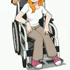بنت من دوي احتياجات خاصة