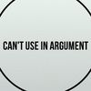 ucantusemynameinargument