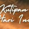 kutipan hari ini