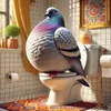 pigeonontoilet