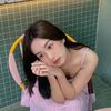 Girl selling beauty products
