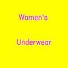 Women’s underwear