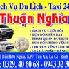 DVDL TAXI 24H THUẬN NGHĨA