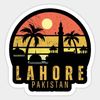 Lahore on the sky