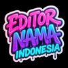 EDITOR NAMA INDONESIA