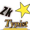 ZAFRAN typist