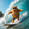 cat.orange.in.action