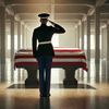 Honoring soldiers.US