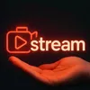 stream na mão 🎥