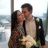 American/Uzbek couple