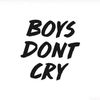Boys don't cry