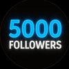 5000followers