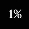 1%