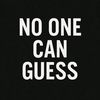 No One Can Guess