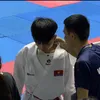 Đang tập đánh kumite🥋🐸