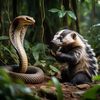 Lửng Mật Sợ Rắn 🦡
