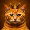 👑 King Orange Cat 🐈👑
