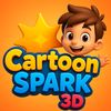 cartoon_spark_3d